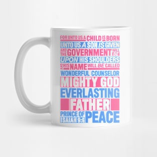 Isaiah 9:6 Prince of Peace Mug